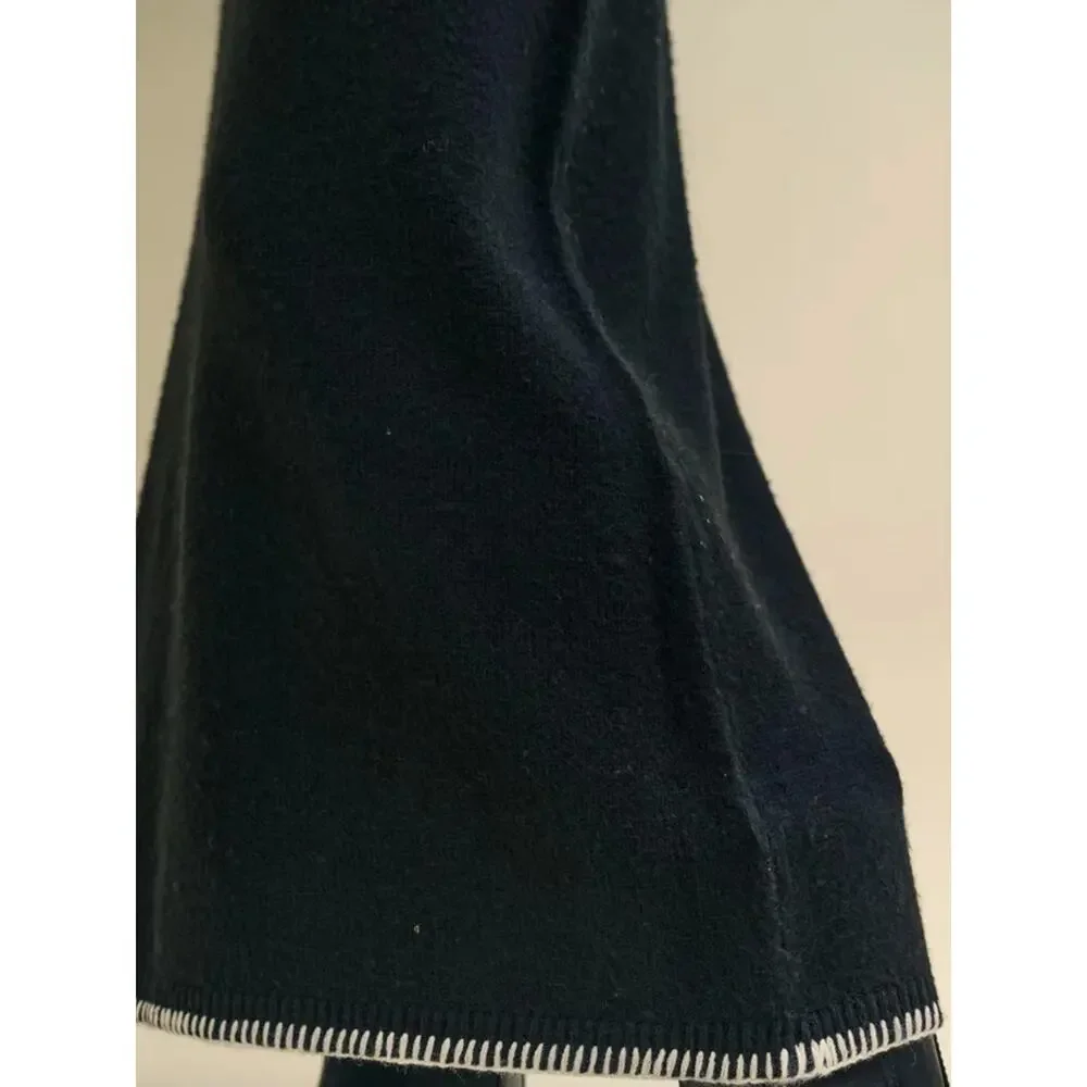 Nobody's Child Whip Stitch Wool Scoop Neck Jumper & Skirt SET